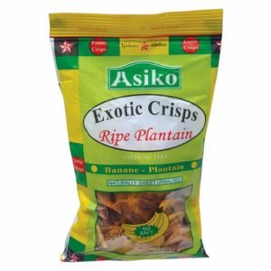 EXOTIC PLANTAIN CHIPS GREEN 70G X 30