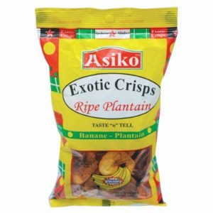EXOTIC PLANTAIN CHIPS YELLOW 70G X 30