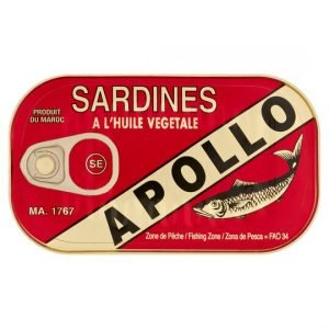 APOLLO SARDINES IN VEG 125G X 50
